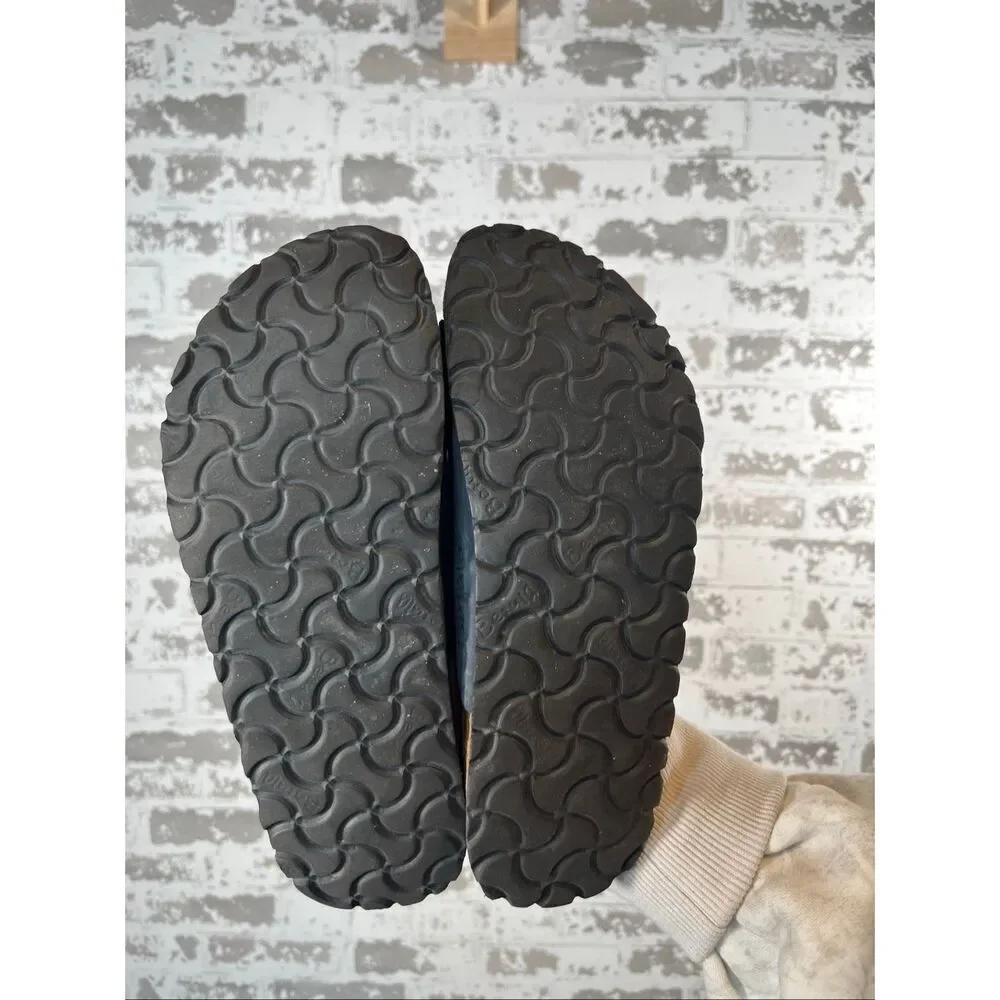 Betula Birkenstocks | women black leather 3 strap sandals size 38